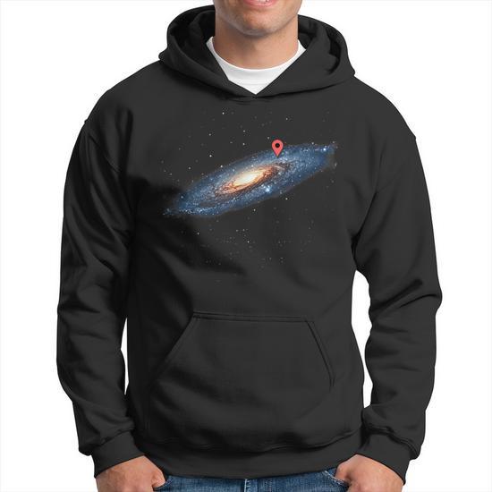 Milky way hoodie hotsell