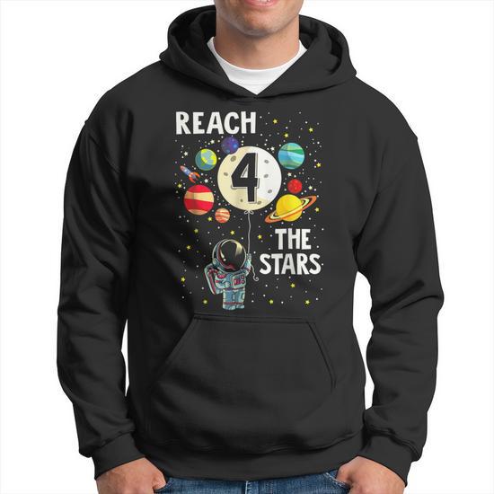 Astronaut vacuuming stars hoodie best sale