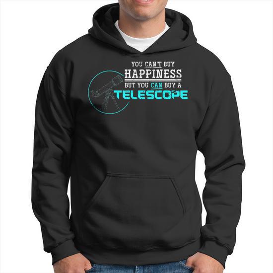 Astronomie Telescope and Stars Sweat à capuche en coton mélangé avec fermeture éclair Noir, Noir , S Astronomie Telescope and Stars Sweat à capuche en coton mélangé avec fermeture éclair Noir, Noir , S