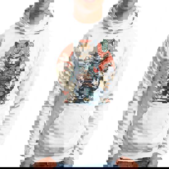 Sweat Chat Japonais Porte-Bonheur | Univers Du Japon