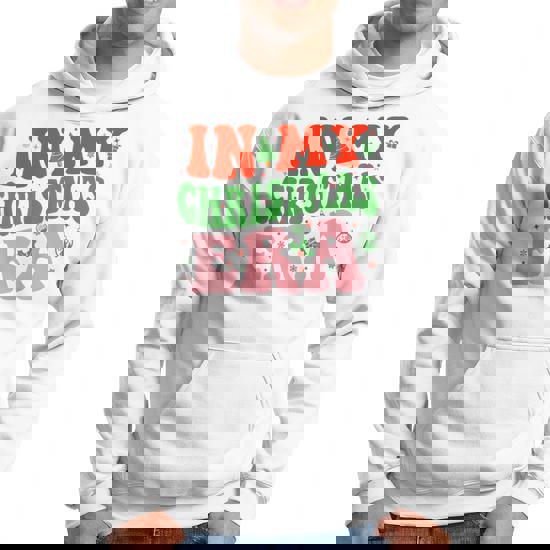 In My Christmas Era Cute Xmas Holiday Family Christmas Hoodie Thegiftio UK
