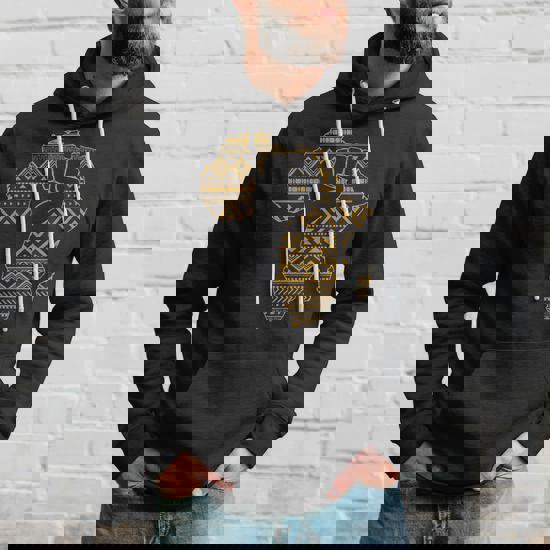 Sweat A Capuche Drapeau De La Zambie Blanc - Prêt-à-Porter