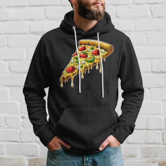 Pizza slice hoodie sale