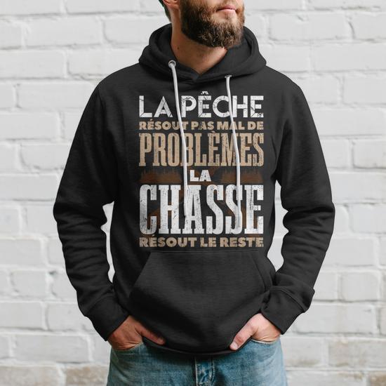 T-shirt Chasse Homme – Design Sanglier, Coupe Classique, 241 G, Cadeau Idéal Pour Les Chasseurs (père, Oncle, Grand-père) - 9