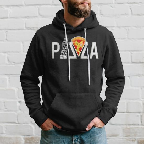 Pizza Pisa Tower Hoodie - Monsterry CA