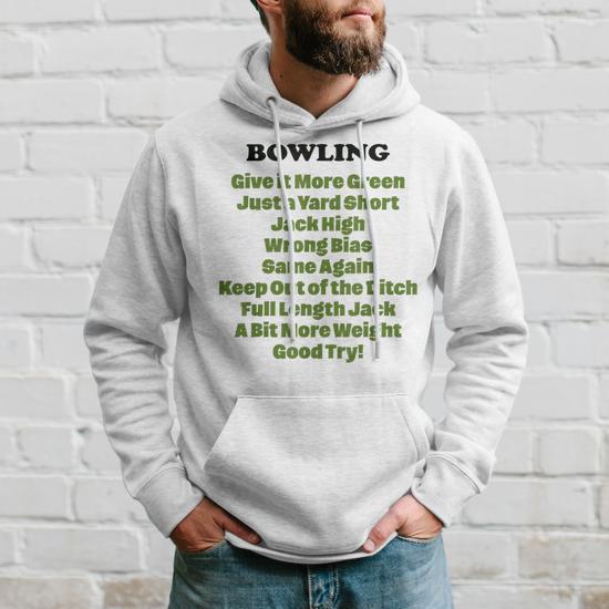 Bowling Terms Bowlers Lawn Bowls Bowling Hoodie Thegiftio