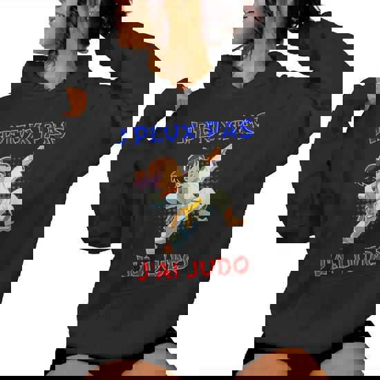 Je Peux Pas J'ai Judo Judoka Enfant Fille Ceintureerte Sweat à