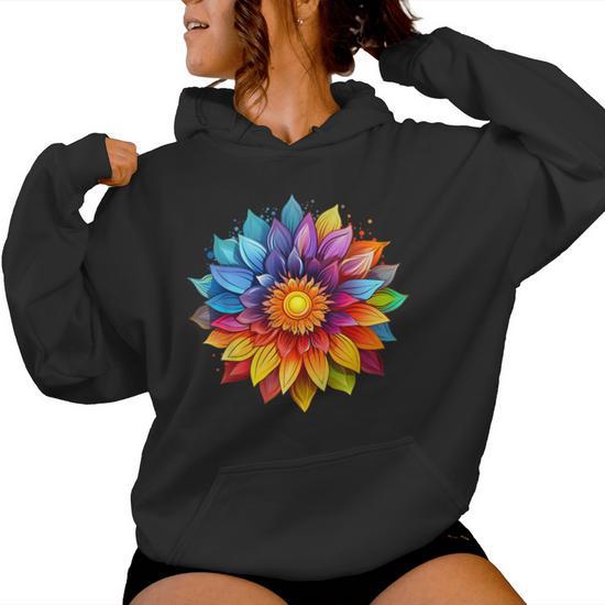 Sunflower hoodie women's sale