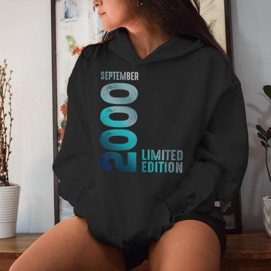 Sweat à Capuche 25 Ans Anniversaire 2000 – Édition Limitée 25e Anniversaire Homme Femme