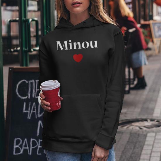 Sweat à Capuche "Ma Chouchoute" – Cadeau Mignon Pour Sœur, Copine, Maman