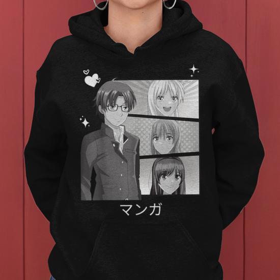 Sweat-Shirt Enfant Japonais Kawaii - Chien à Grandes Oreilles - Coton Doux - 3-12 Ans