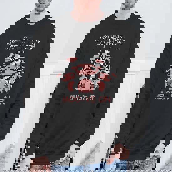 Spilled milk sweatshirt top