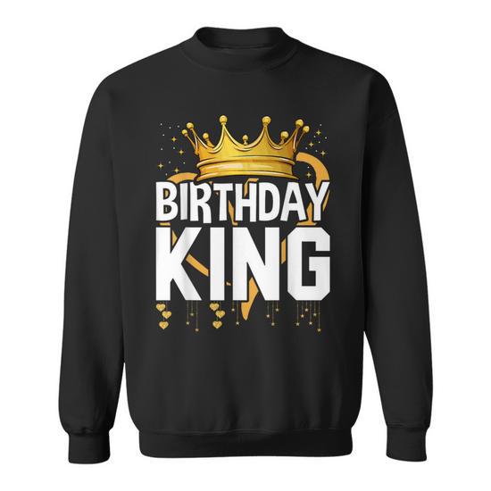 King sweatshirt with crowns sale