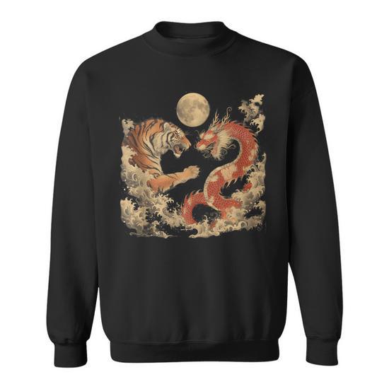 Dragon tiger sweatshirt online