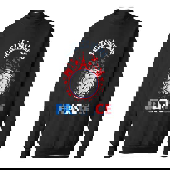 Supporter Equipe Franceolley-Volleyball-Maillot Les Bleus Sweater e |  Cadeauxyz