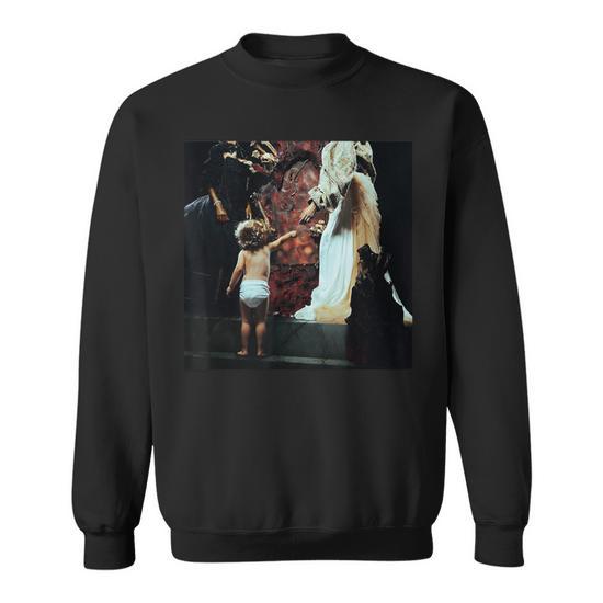 Vendetta Inc. Maglietta Uomo 666 Devil Con Stampa Diavolo Fronte E Retro, 100% Cotone, Taglie Fino A 5XL