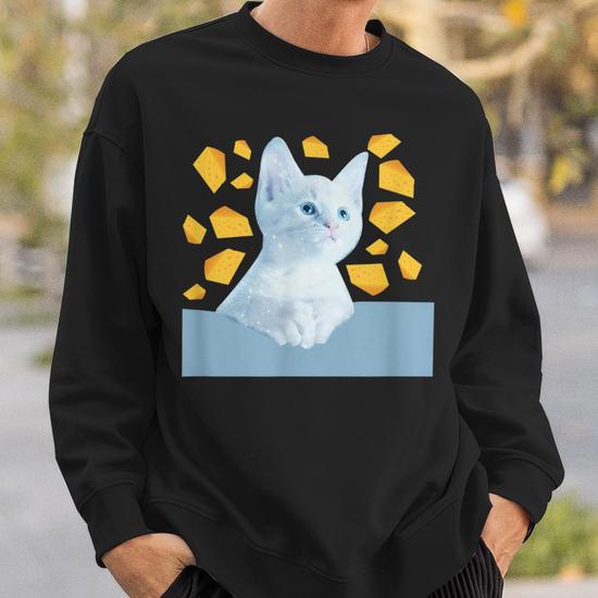 Cat lover sweatshirt online