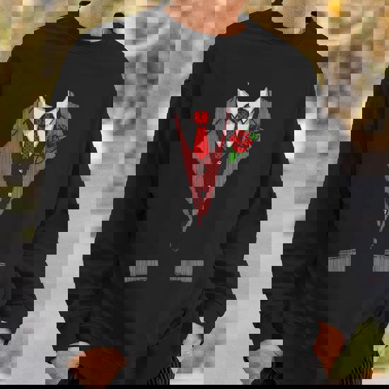 Maglietta Bambino Con Stampa Smoking E Cravatta | Per Feste E Costumi | 100% Cotone, Comoda E Divertente - Foto 7