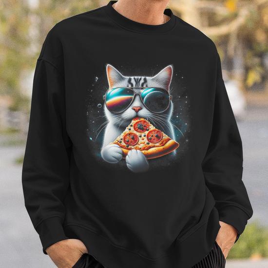 Cat galaxy sweater fashion