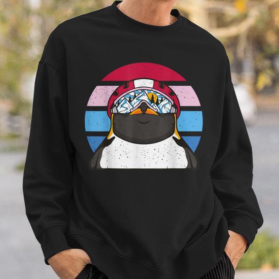 Vintage Animated Ski shops Crewneck Sweatshirt