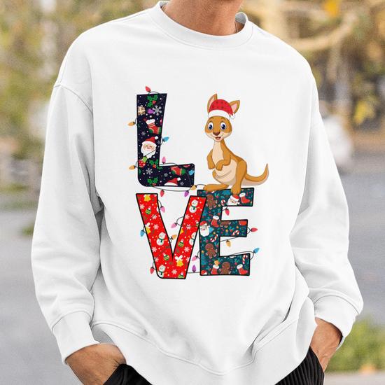 Kangaroo christmas sweater best sale