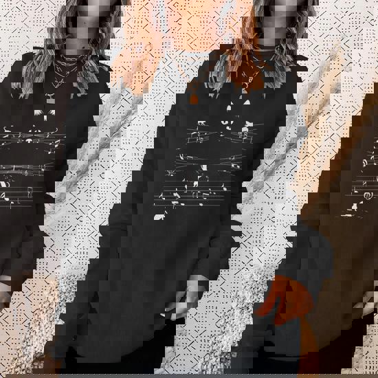 Strumenti Musicali Maglietta Donna Collo A V Gatti E Piano - Idea