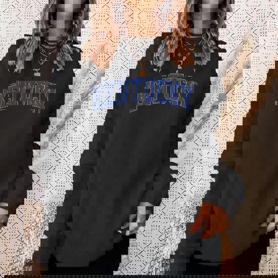 Kentucky Ky Retro Vintage Athletic Sports Blue Style