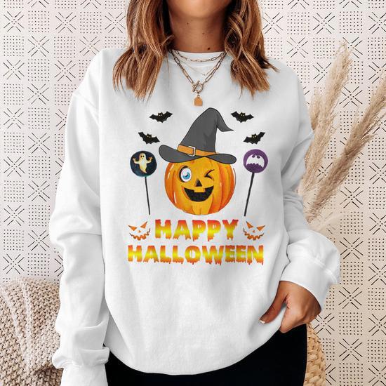 Happy halloween witches sweatshirt best sale