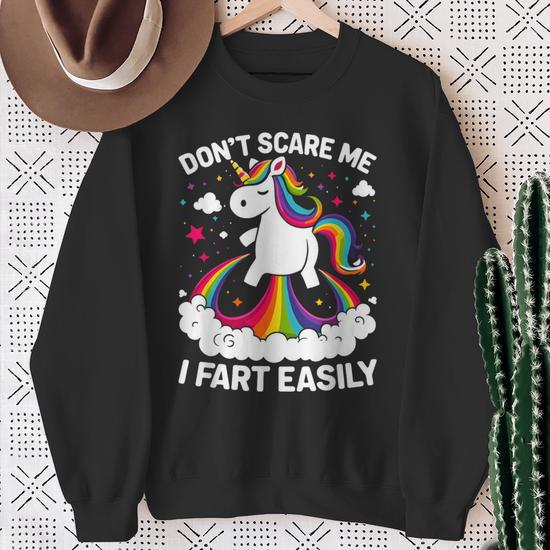 Rainbow unicorn sweatshirt best sale