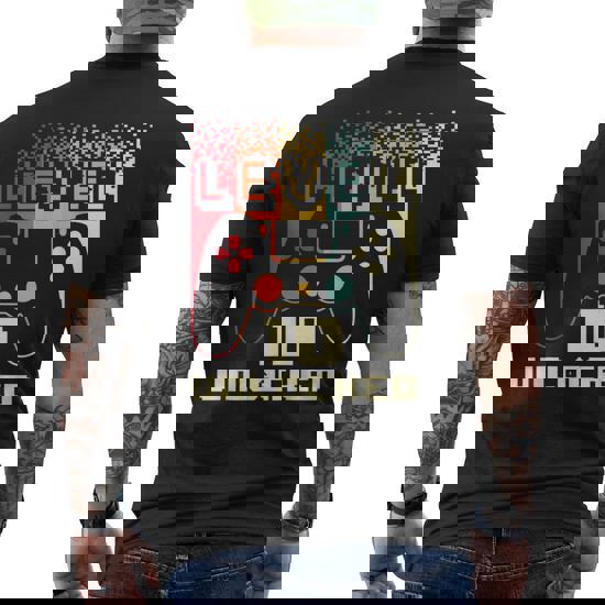 Level 10 Unlocked Boys 10th Birthday 10 Year Old Gamer Gift T-Shirt Level 10 Unlocked Boys 10th Birthday 10 Year Old Gamer Gift T-Shirt