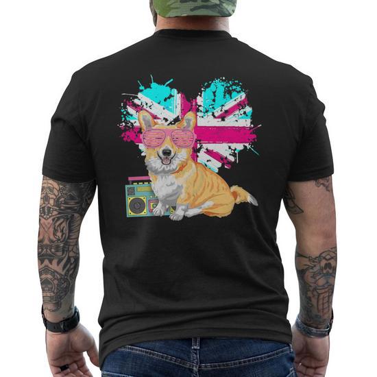 corgi dress shirt Corgi Allover Print Woven Button-Up