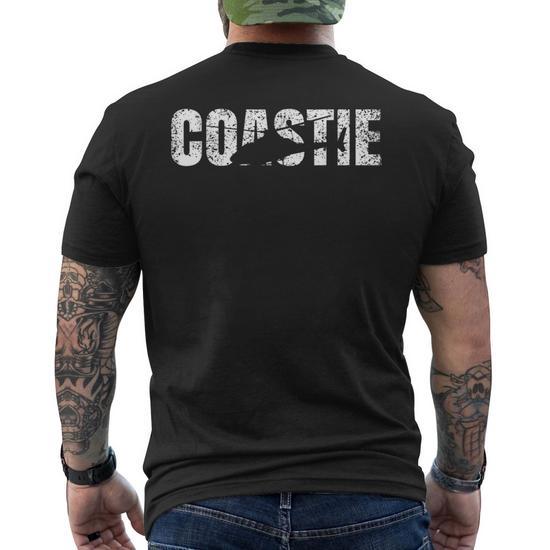 Coast Guard Job Coastal Coastie Sea Rescue Men's T-shirt Back Print -  Monsterry