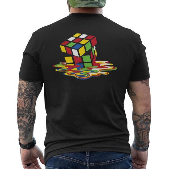 Camseta masculna cubo mágco nerd e geek presentes cratvos – Artoft