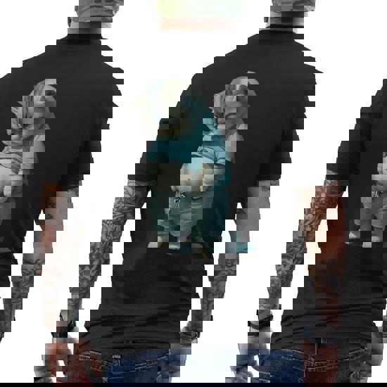 Cat T-Shirt Divertente Carino Gatto Amante Degli Animali - Foto 7