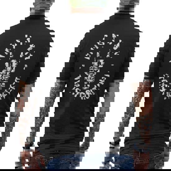 This Is My First Concert Men's T-shirt Back Print - Thegiftio