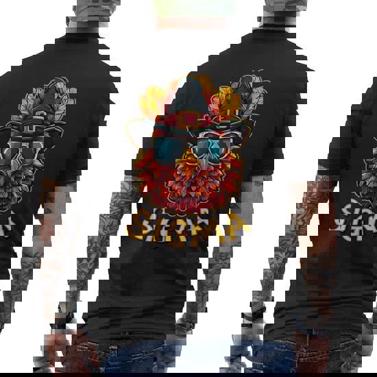 Sigma Turkey Thanksgiving Cool Kid N Slang Rizz Fun Men’s T-shirt