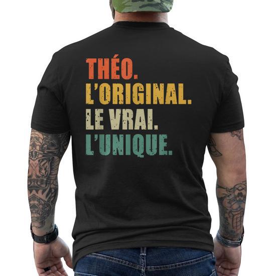 T-shirt Personnalisable Blak Tee - Texte/Photo Devant-Derrière - Cadeau Unique