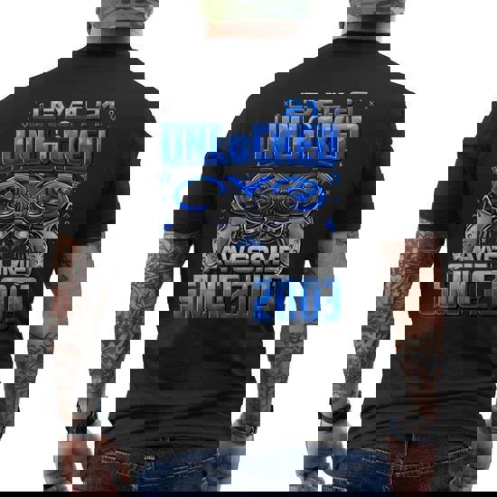 Level 21 Unlocked T-Shirt 21st Birthday Gaming Shirt Mens Level 21 Unlocked T-Shirt 21st Birthday Gaming Shirt Mens