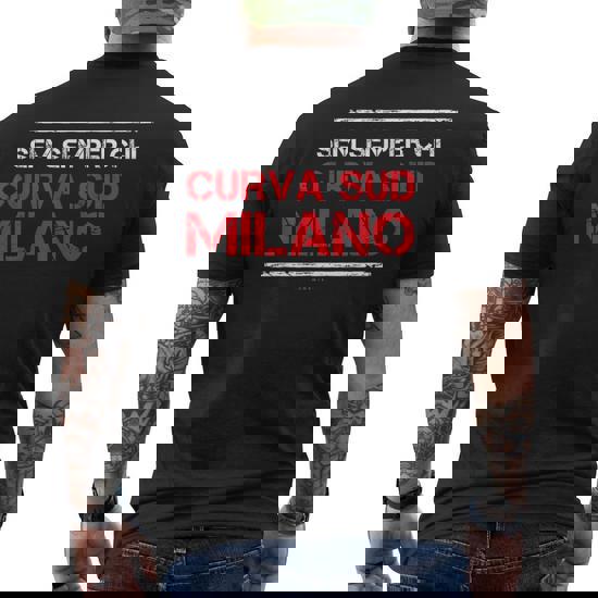 Maglia Curva Sud Milano Fossa Dei Leoni Milan Camiseta Curva Sud - Foto 6