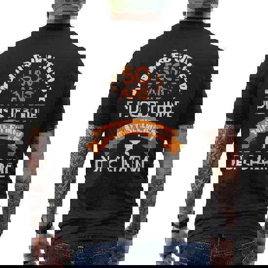 Débardeur Humour "Moins De Cheveux, Plus De Bide" - Cadeau Drôle Pour 75 Ans - Anniversaire Homme