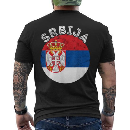 Set Di 2 Toppe Con Bandiera Della Serbia, Ricamate In Poliestere, Dimensioni 8x5 Cm, Con Chiusura A Strappo (velcro), Per Zaini, Giacche E Uniformi - 2