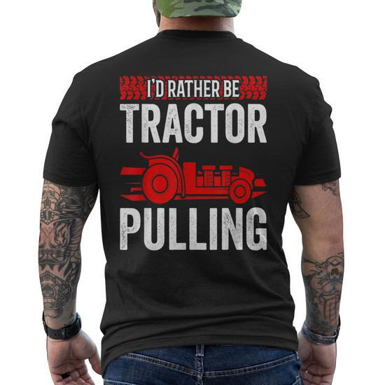 thumbnail image 2 of Tractor Pulse – Mens Funny Novelty T-Shirt – 100% Cotton, UK Made, Short Sleeve 2 of 6