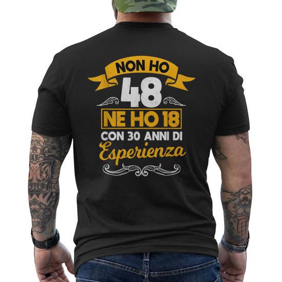 T-shirt 48° Compleanno Uomo 1977 Vintage - Maglia Divertente Edizione Limitata - Foto 3