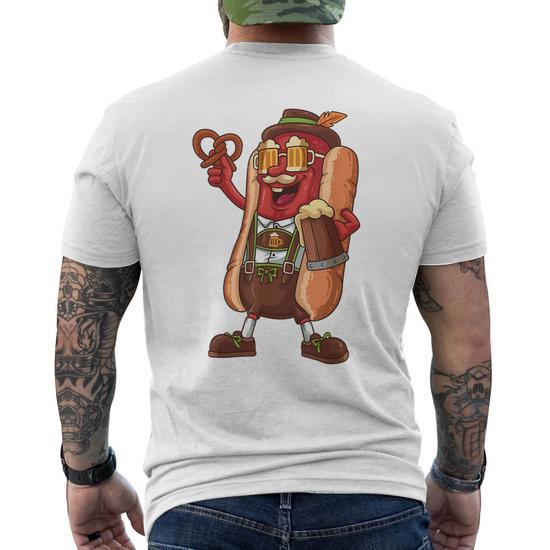 T-shirt Humoristique 'Wurst Party Ever' – Oktoberfest, Bière Et Saucisses, Coupé Classique, Unisexe