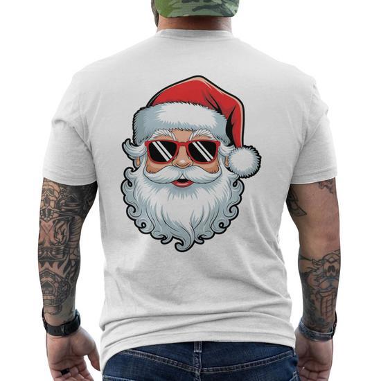 Chapeau Père Noël Tendance Avec Barbe Et Lunettes - Accessoire Noël Festif