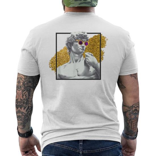 T-Shirt Uomo Scollo V DAB GIOCONDA - The Different