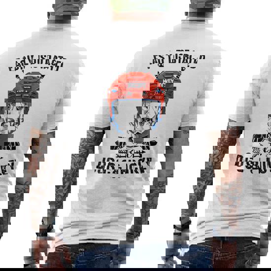 Easily Distracted By Baseball And Dogs T-Shirt