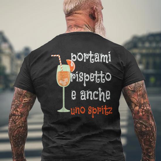 Puzzletee Maglietta Divertente "Spruzzo Di Gioia" Con Cocktail, T-shirt Uomo Donna, Idea Regalo Compleanno Amici