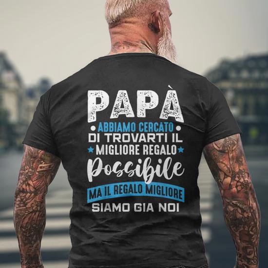 Maglietta Festa del Papà - Papà Rock - Festa del Papà - Idee Regalo Papà - Regalo Papà Originale - Papà Regalo Originale - T-shirteria