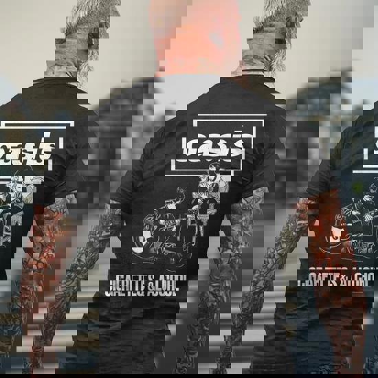【限定品】OASIS Cigarettes & Alcohol T-Shirt Oasis – Cigarettes And Alcohol T-shirt - Monsterry